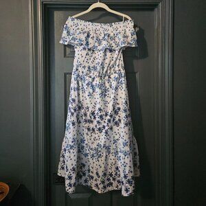 Rosie Pope Off the Shoulder Floral Maternity Dress Size XS. Worn Once!